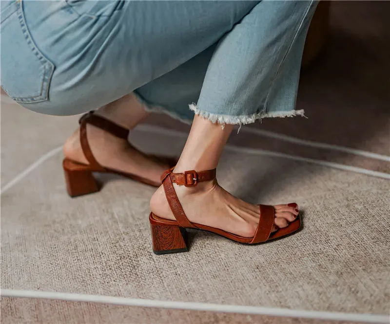 Design Women Sandals Metal