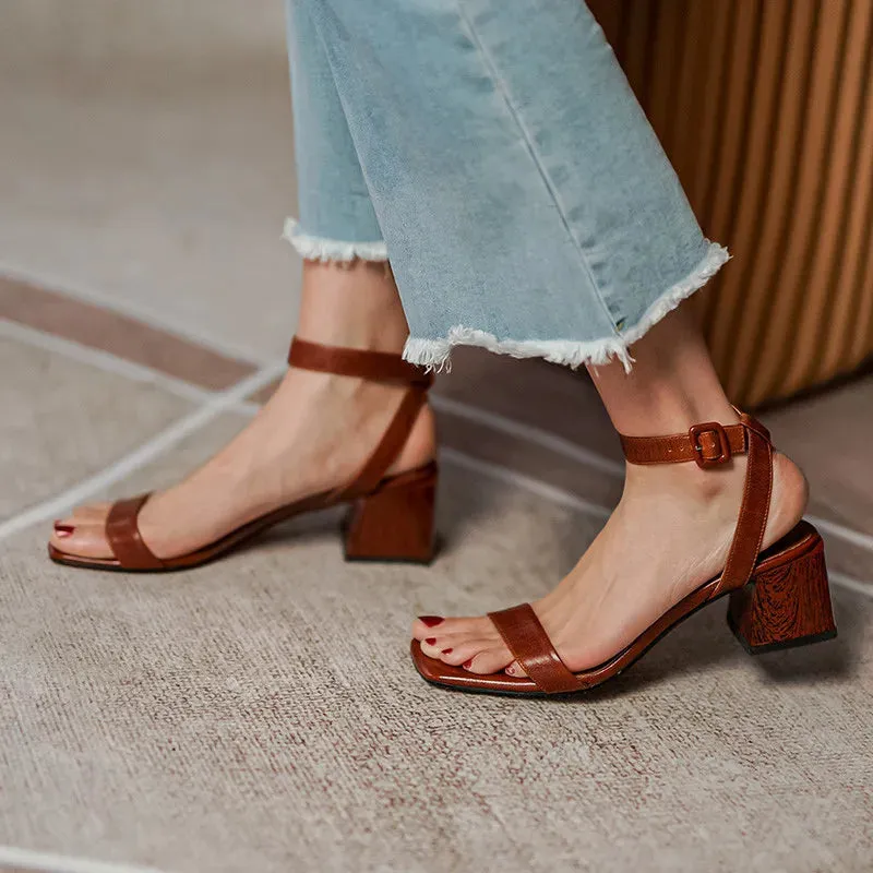 Design Women Sandals Metal