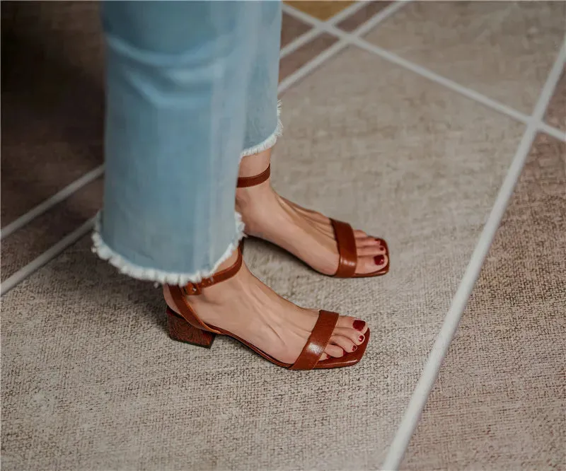 Design Women Sandals Metal