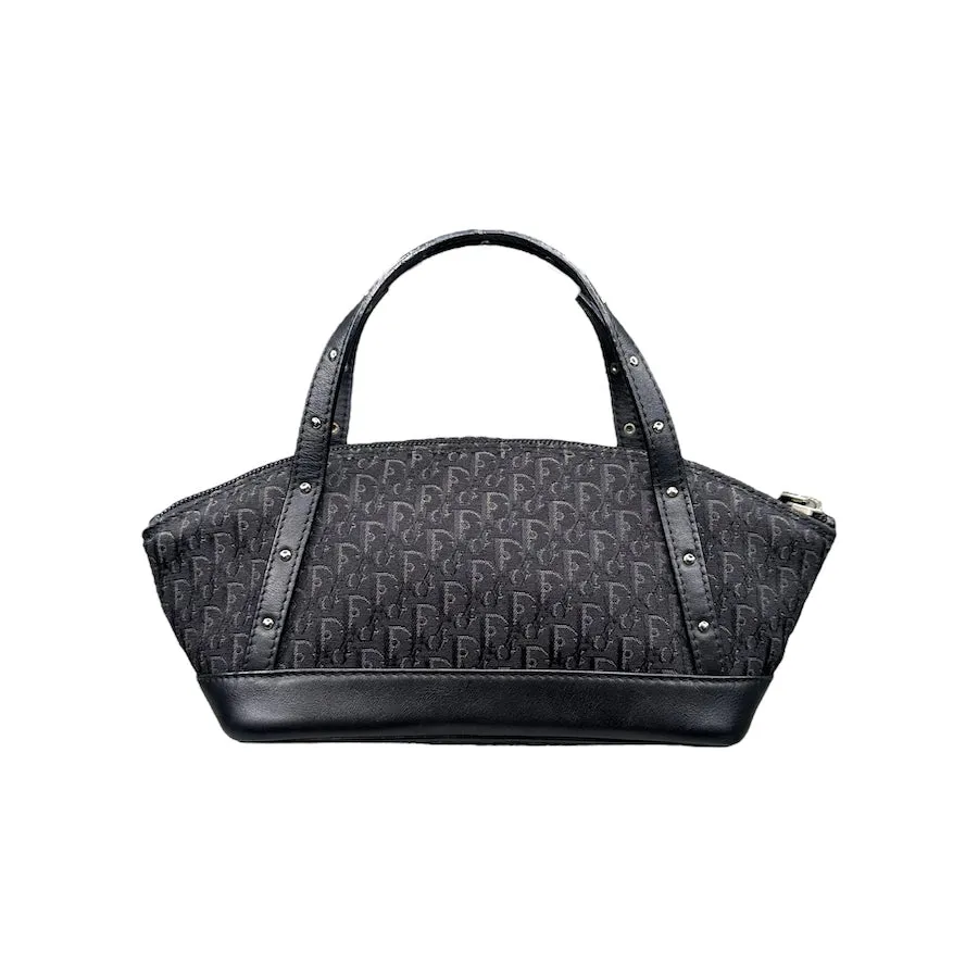 DIOR 2003 STREET CHIC MONOGRAM CANVAS POCHETTE BAG