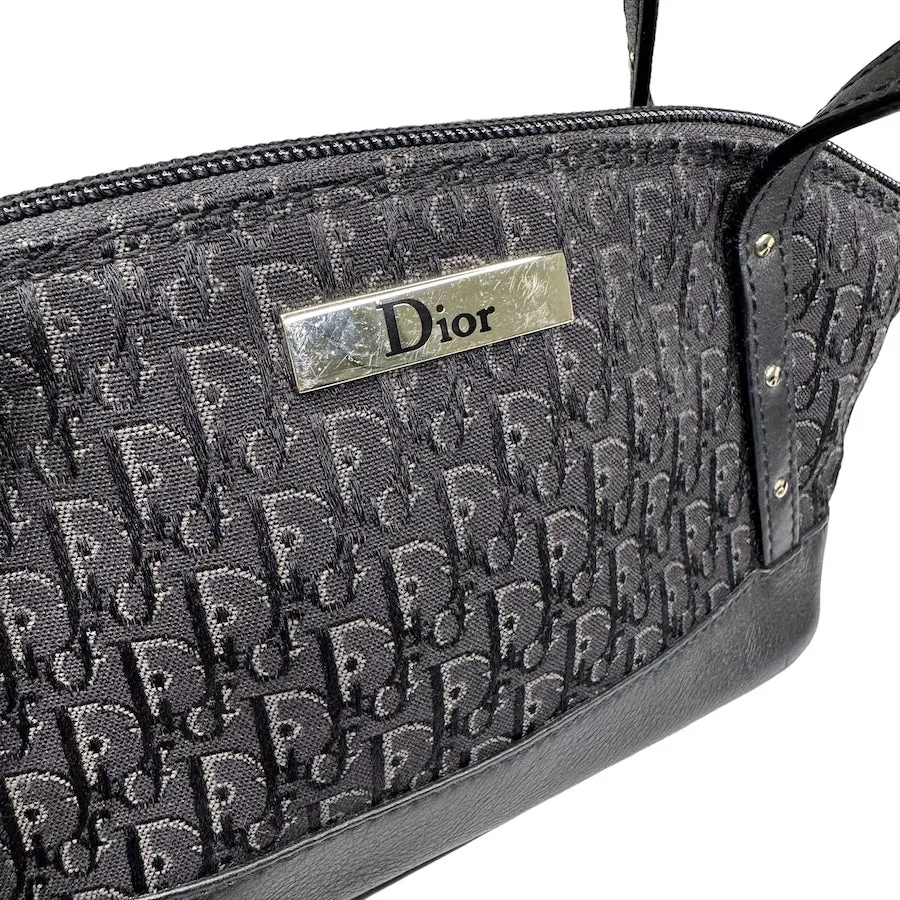 DIOR 2003 STREET CHIC MONOGRAM CANVAS POCHETTE BAG