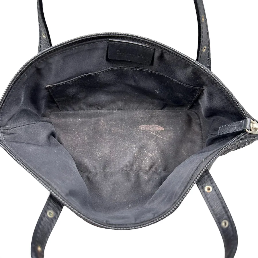 DIOR 2003 STREET CHIC MONOGRAM CANVAS POCHETTE BAG