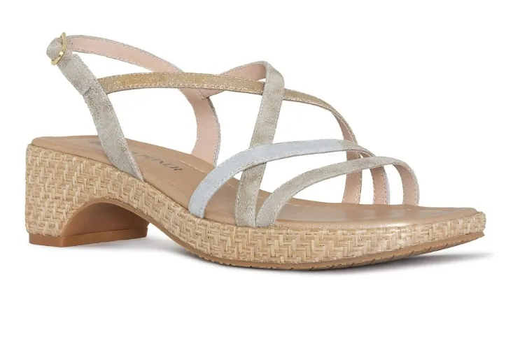 Donald Pline Platino Sandal