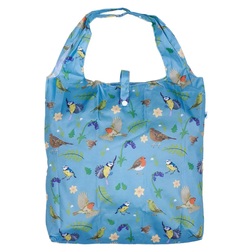 Eco Chic Lightweight Foldable Reusable RSPB Bird Shopping Bag