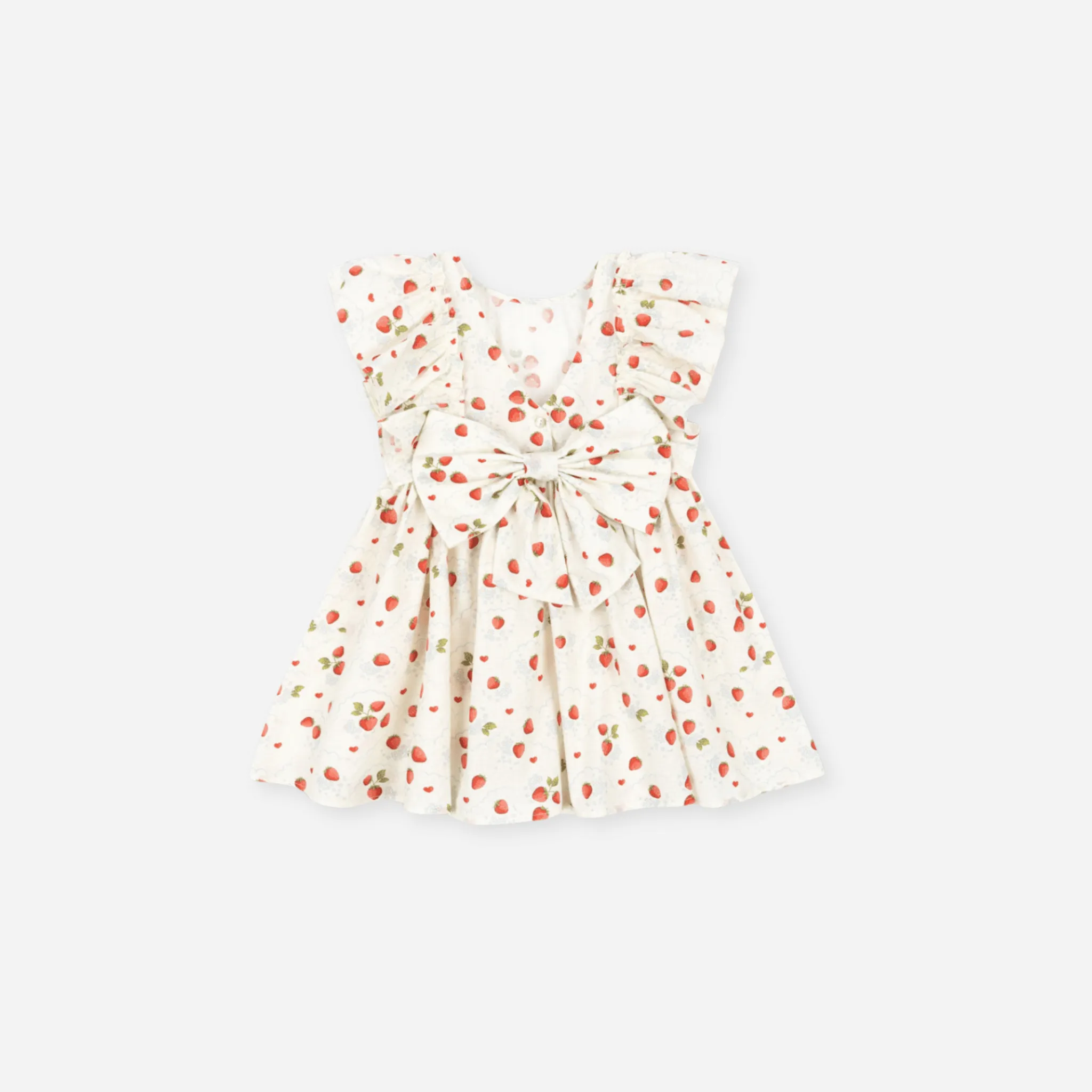 Evia Bow Dress - Marmalade