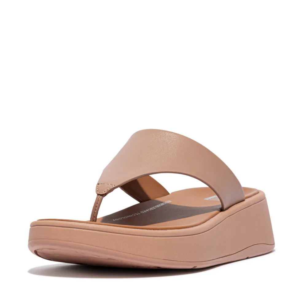 F-MODE Flatform Toe-Post Sandals