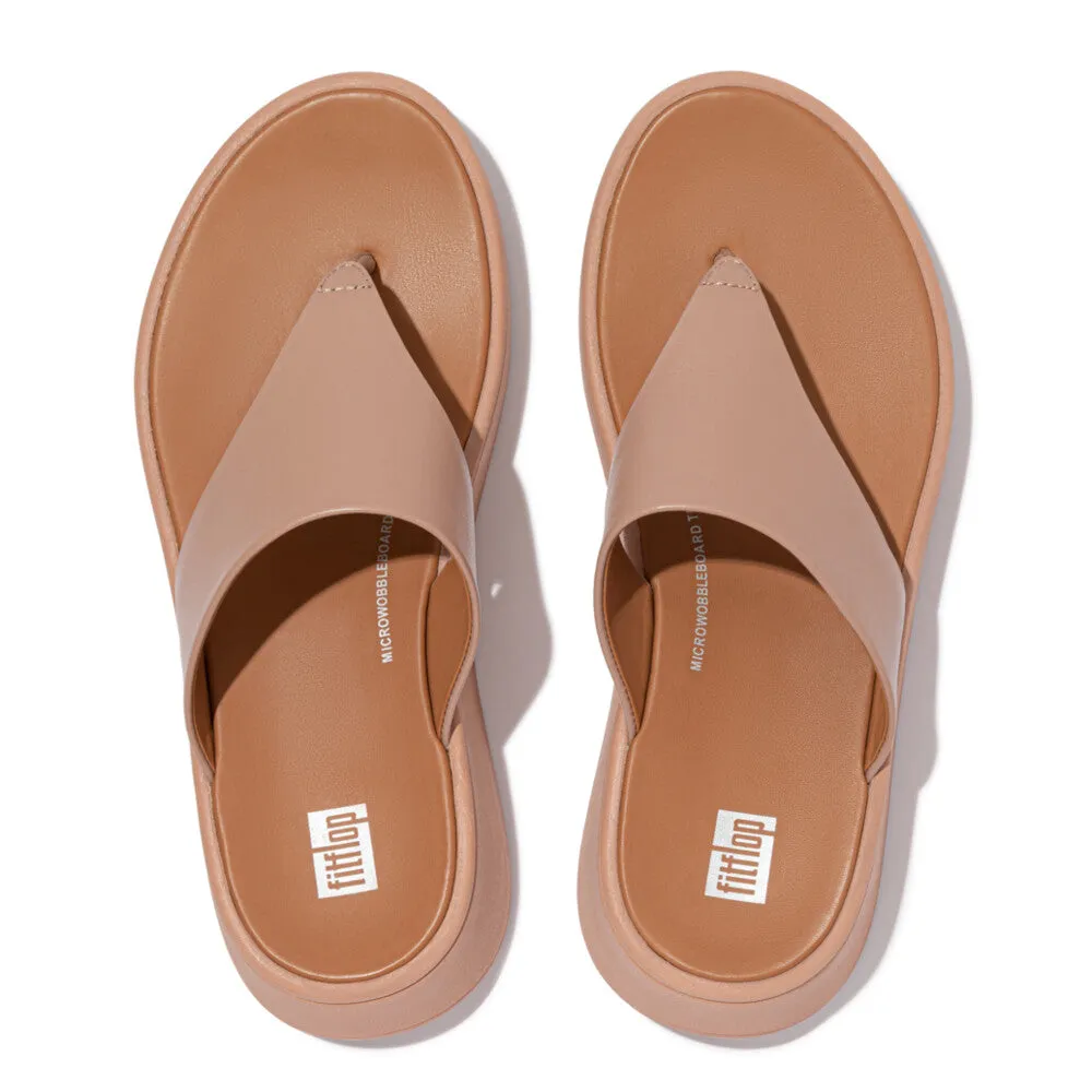 F-MODE Flatform Toe-Post Sandals