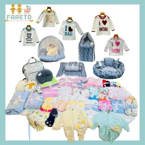 FARETO NEW BORN BABY PREMIUM QUALITY PURELY WINTER ESSENTIALS 130 IN1(0-6MONTHS)
