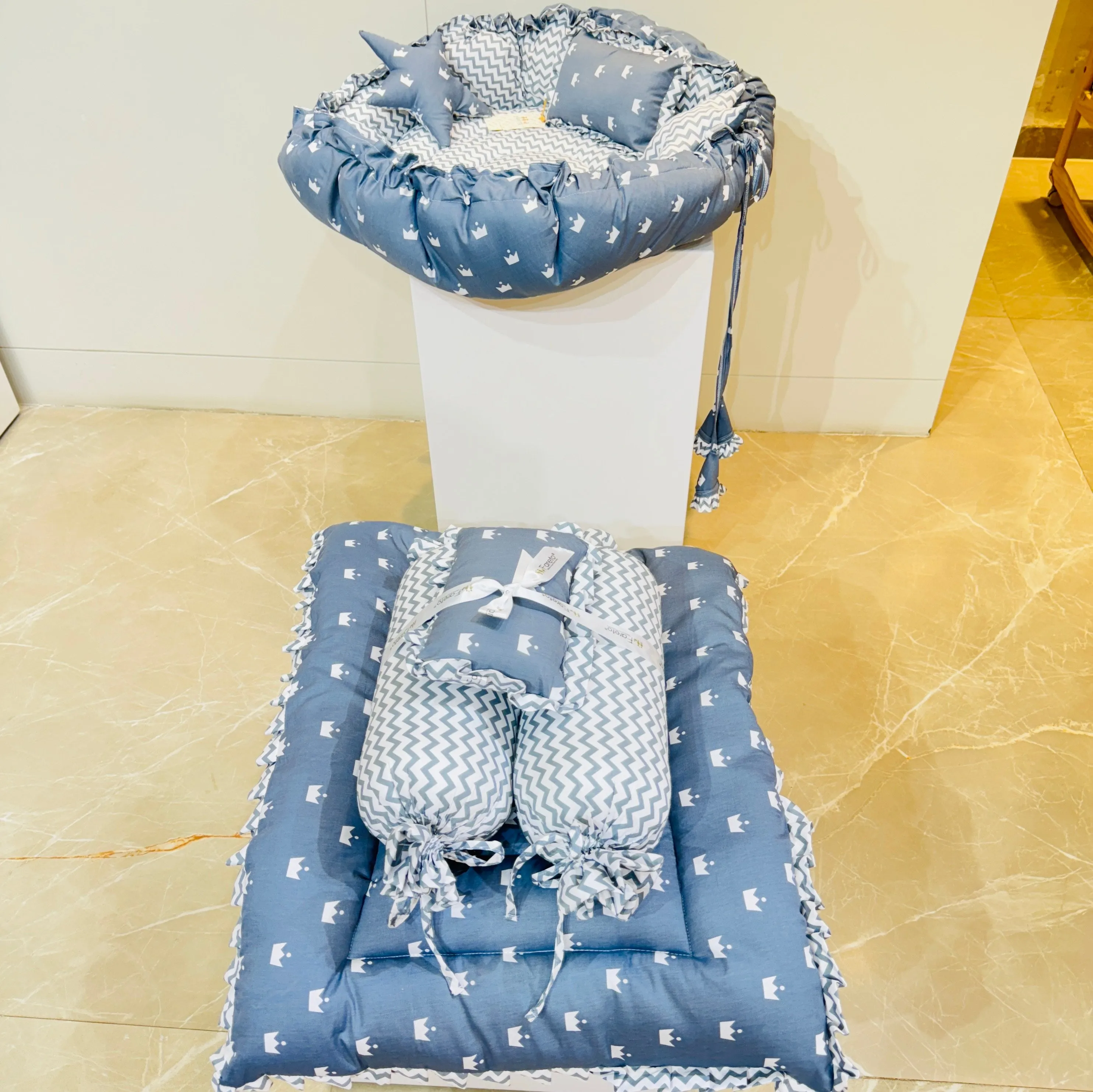 FARETO NEW BORN BABY PREMIUM QUALITY PURELY WINTER ESSENTIALS 130 IN1(0-6MONTHS)