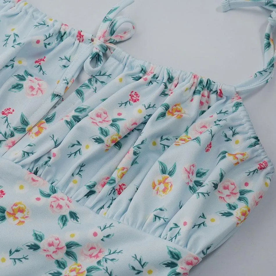 Floral  Bodycon Dress