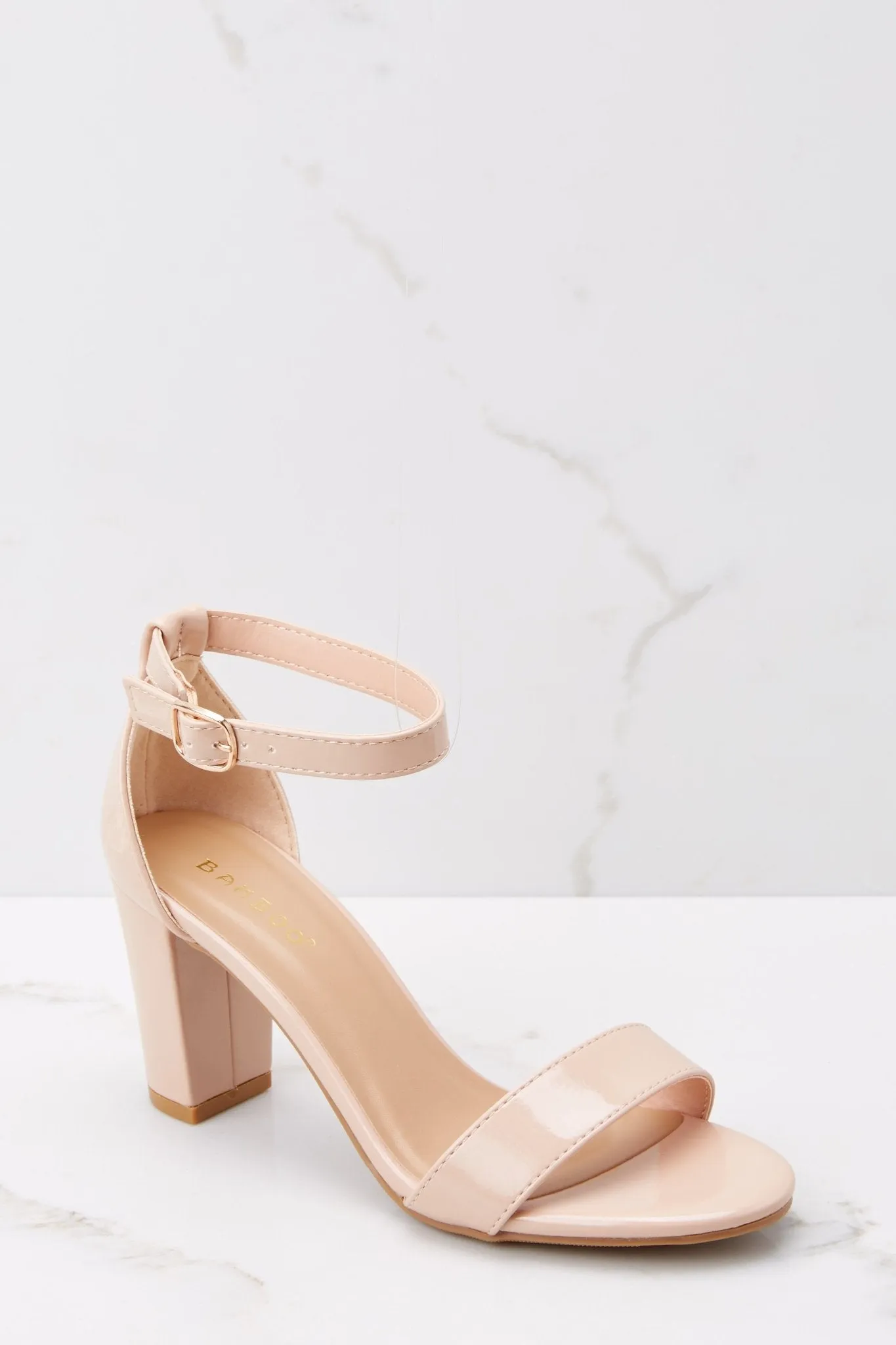 Forever Darling Nude Patent Heels
