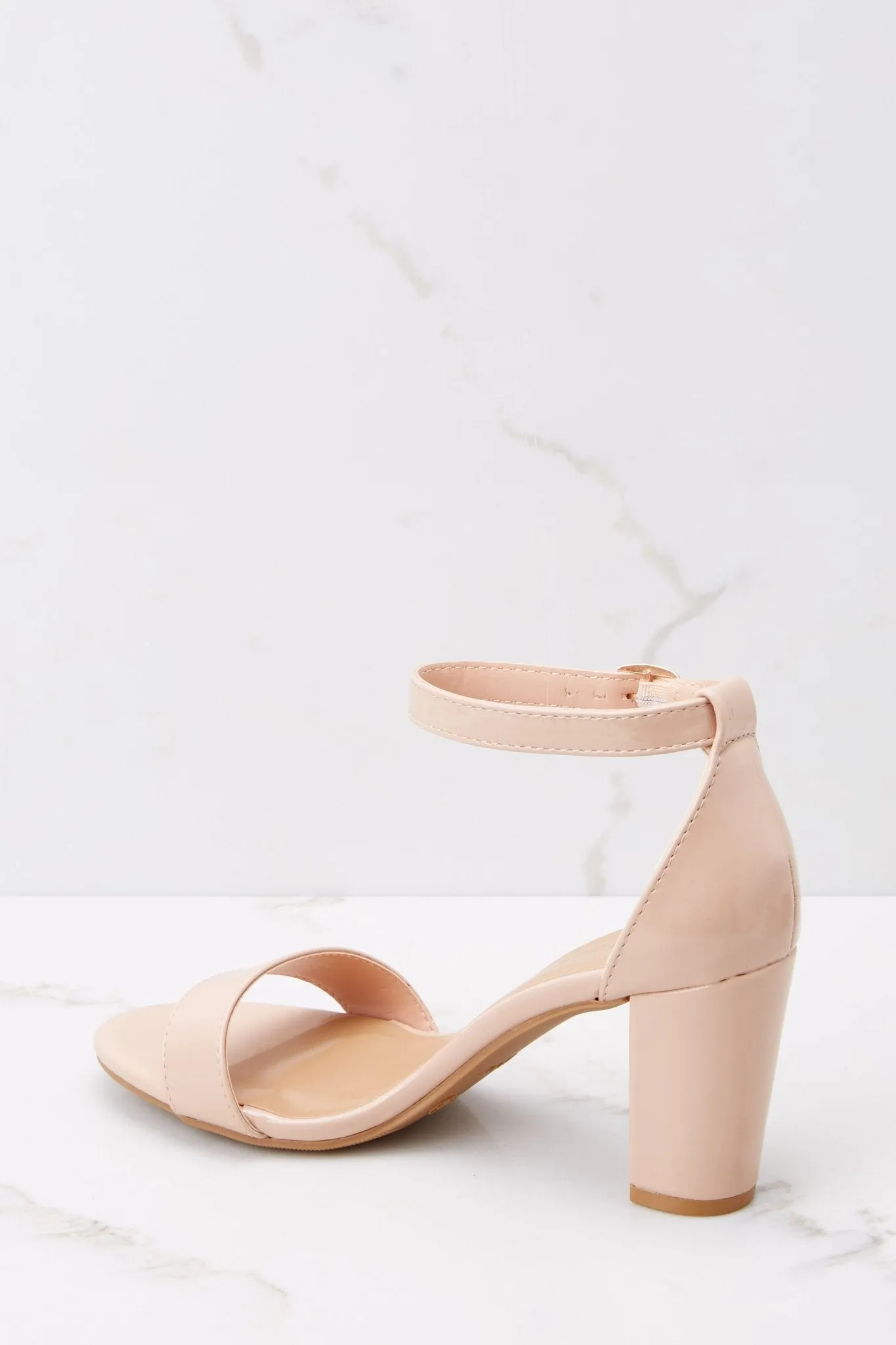 Forever Darling Nude Patent Heels