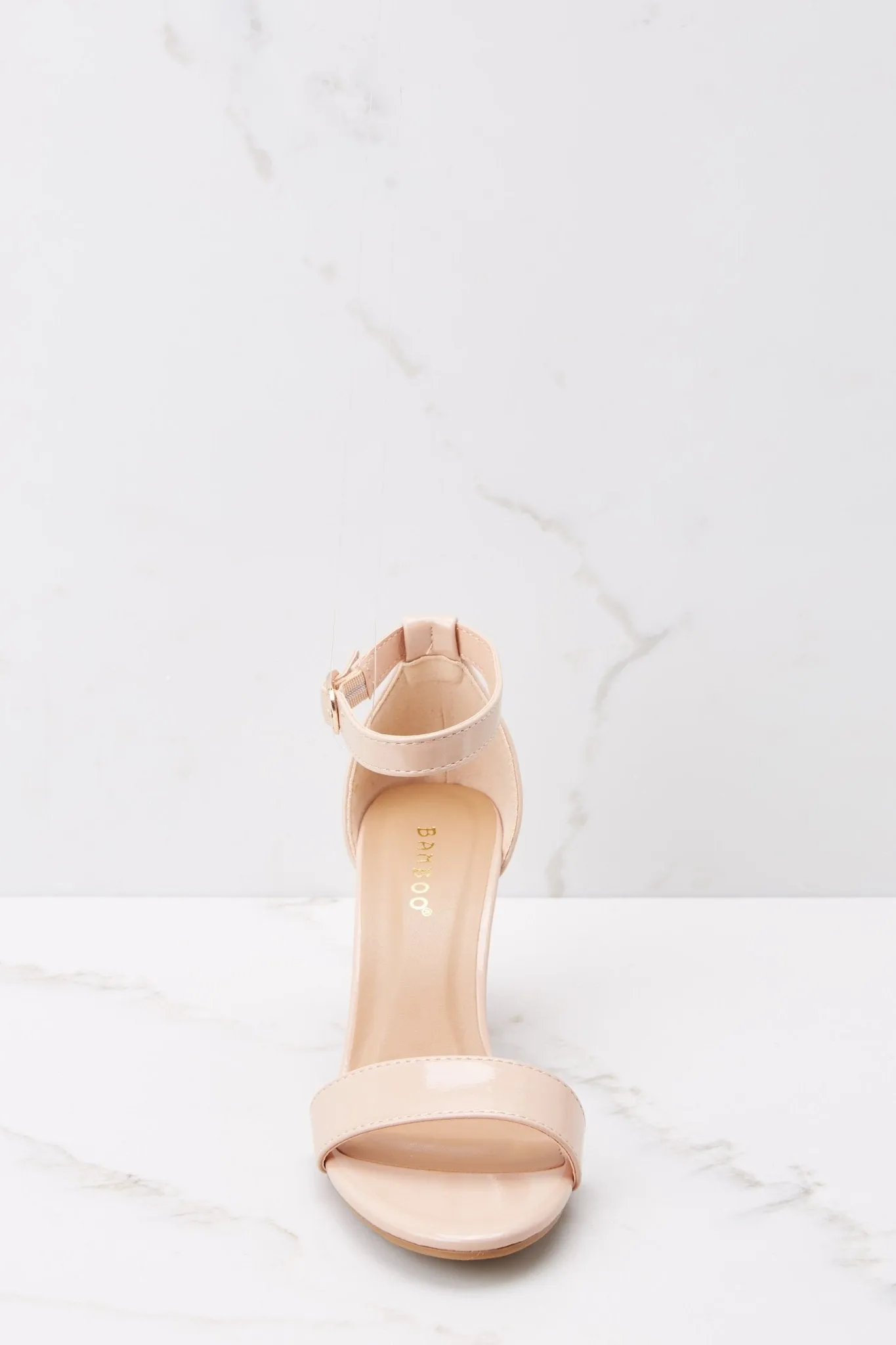 Forever Darling Nude Patent Heels