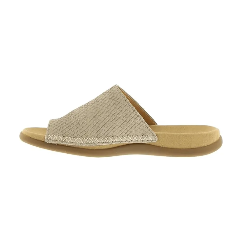 Gabor Women's 63.700.82 Thong Sandal - Silk Cobra Nubuck