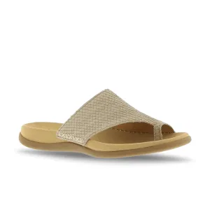 Gabor Women's 63.700.82 Thong Sandal - Silk Cobra Nubuck