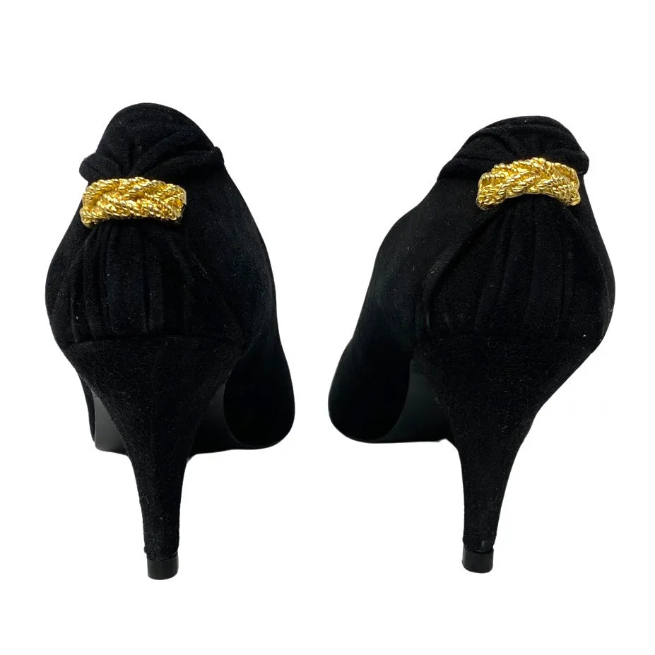 Jazz Heel Detail Pumps