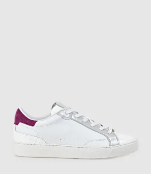 JOSETTE Sneaker with Accents in Patent Combo