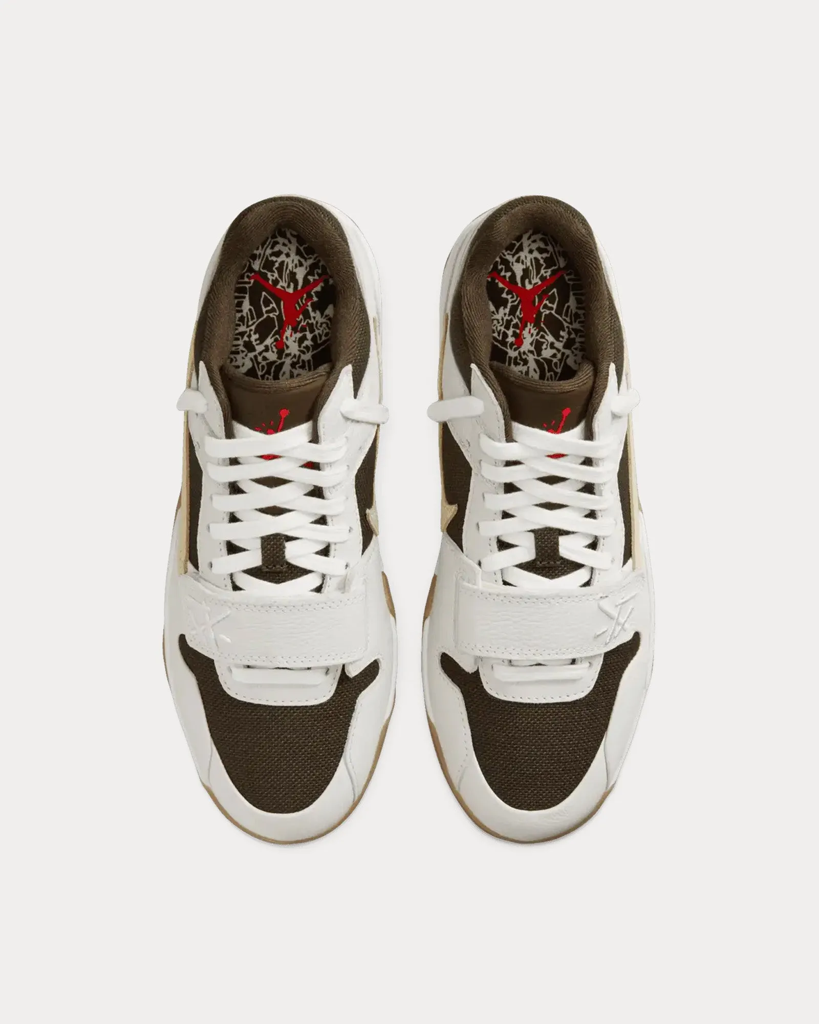 Jumpman Jack TR Sail / Dark Mocha Mid Top Sneakers
