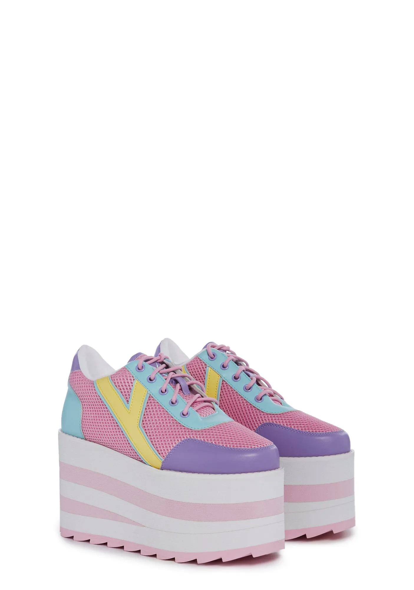 Karazii Platform Sneakers - Pastel