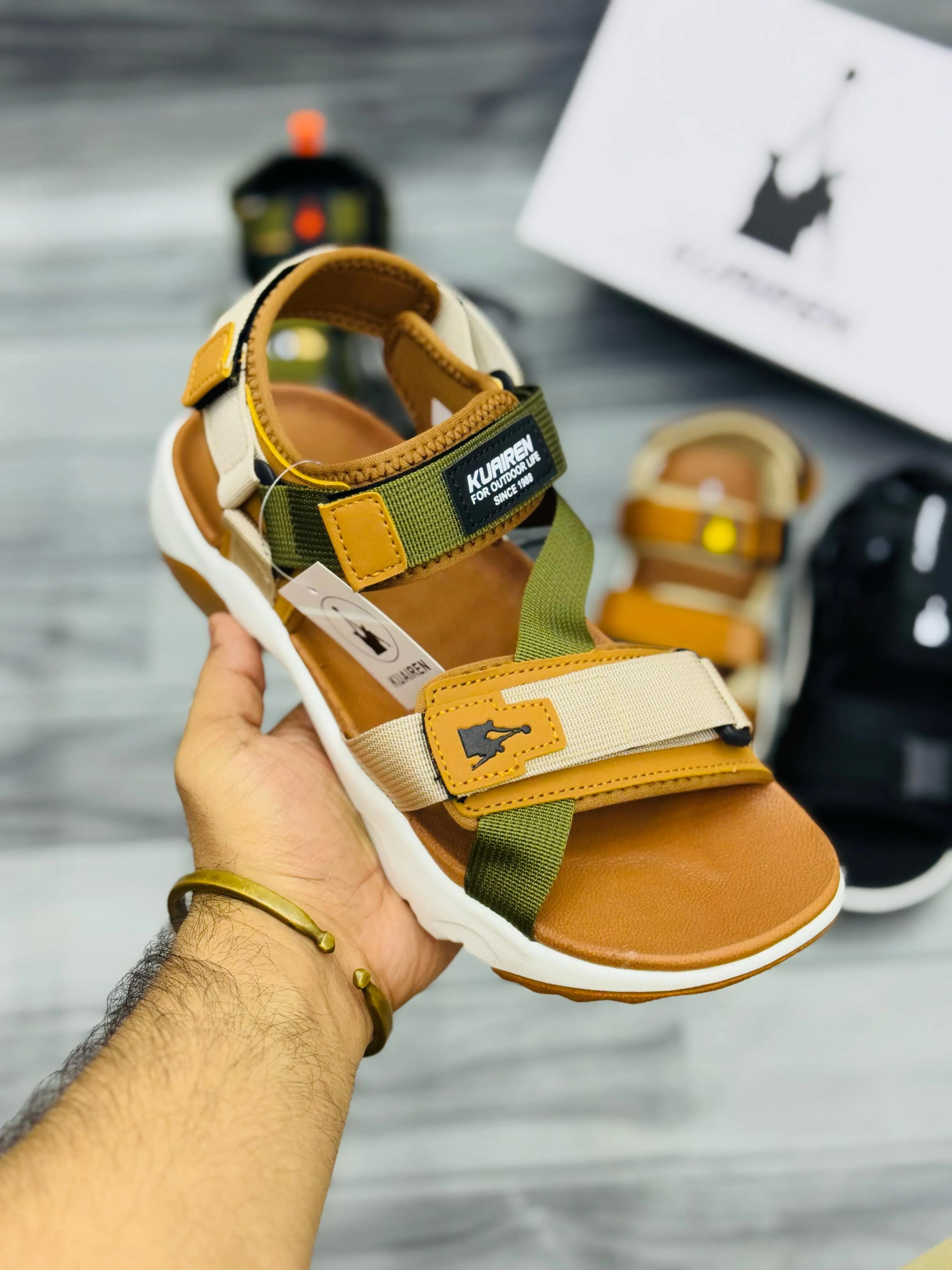 Kuairen Outdoor Adventure Sandals – Rugged, Stylish & Comfortable