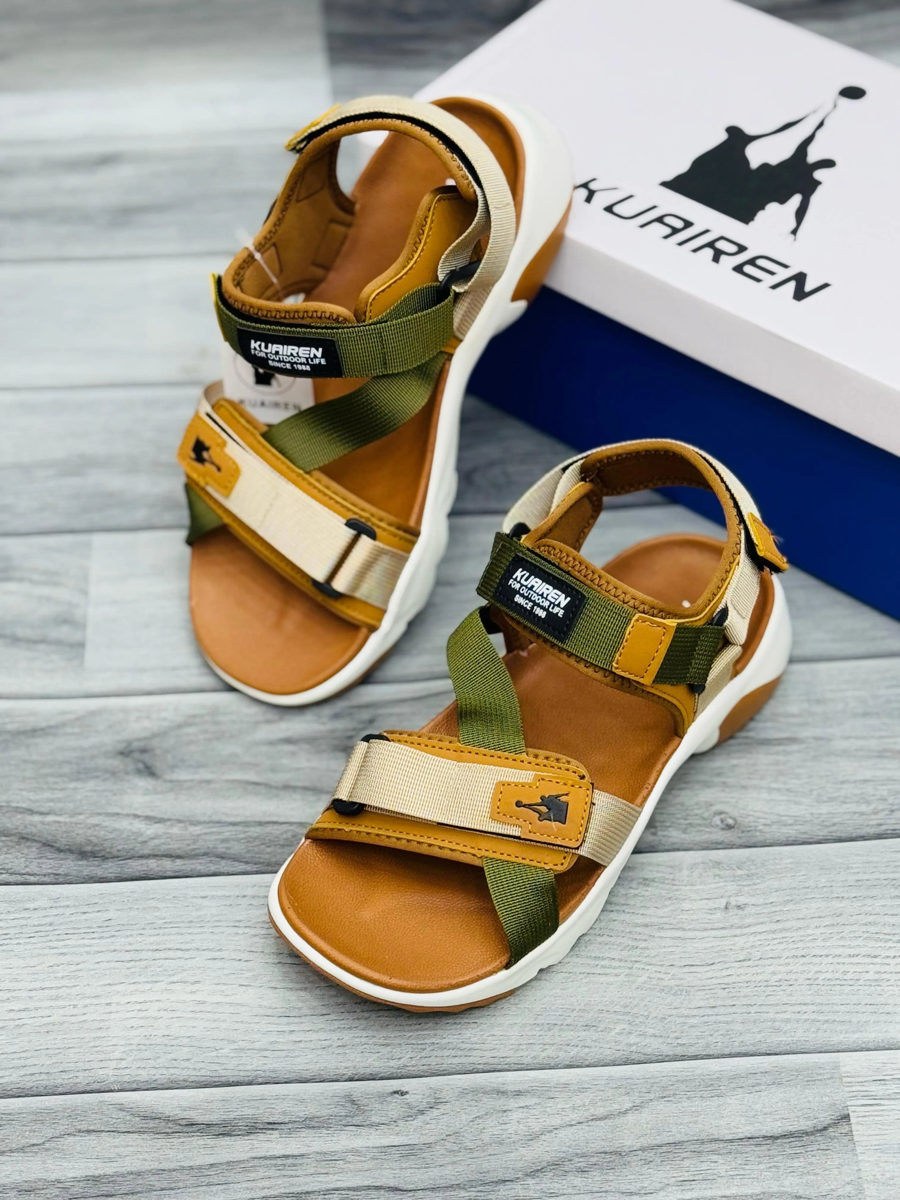 Kuairen Outdoor Adventure Sandals – Rugged, Stylish & Comfortable