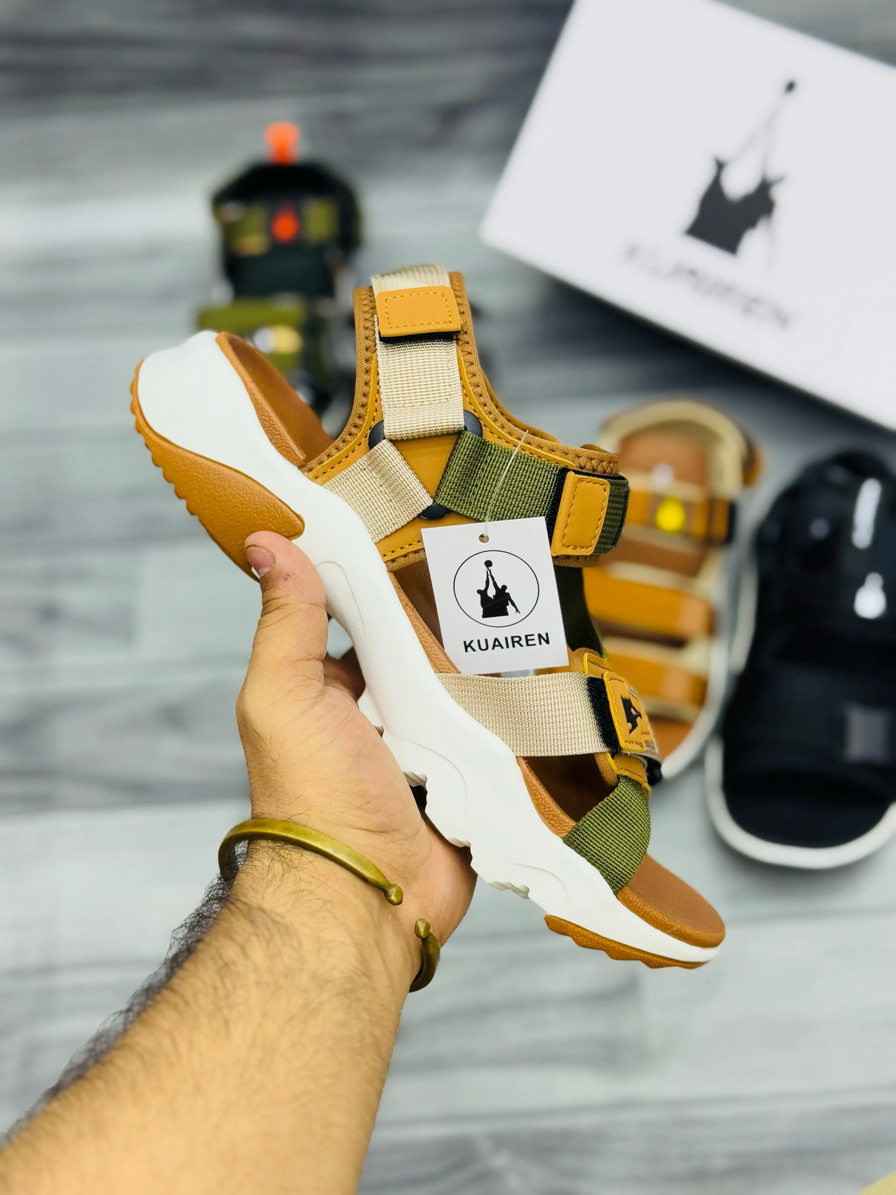 Kuairen Outdoor Adventure Sandals – Rugged, Stylish & Comfortable