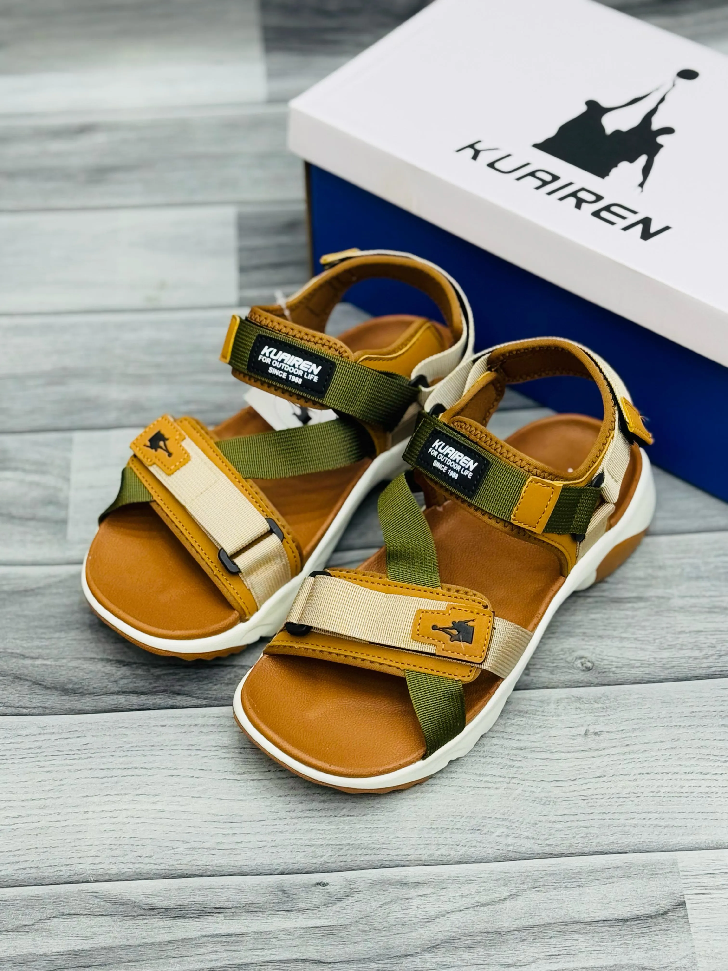 Kuairen Outdoor Adventure Sandals – Rugged, Stylish & Comfortable