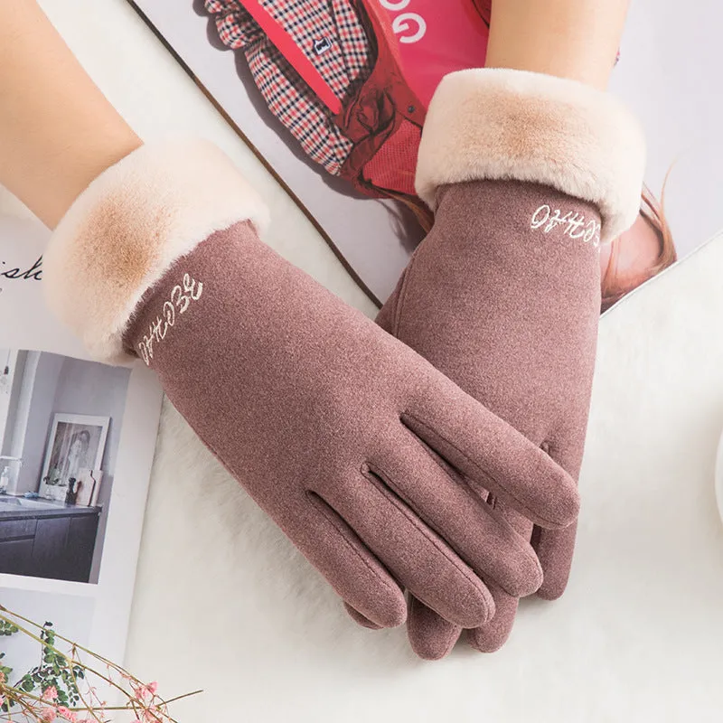 Ladies Winter Touch Screen Warm Gloves