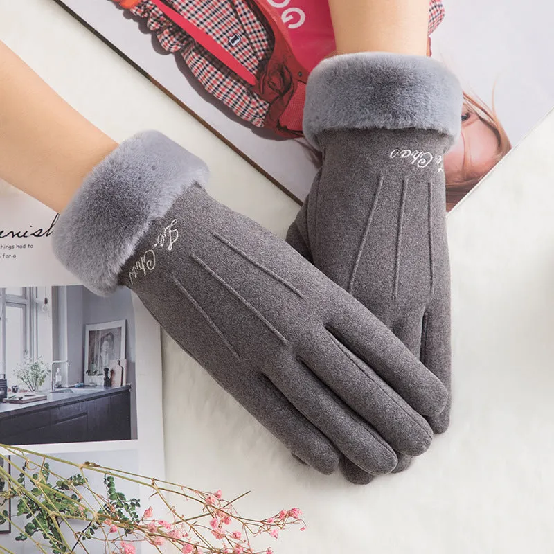 Ladies Winter Touch Screen Warm Gloves