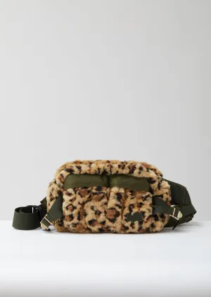 Leopard Faux Fur Waist Bag