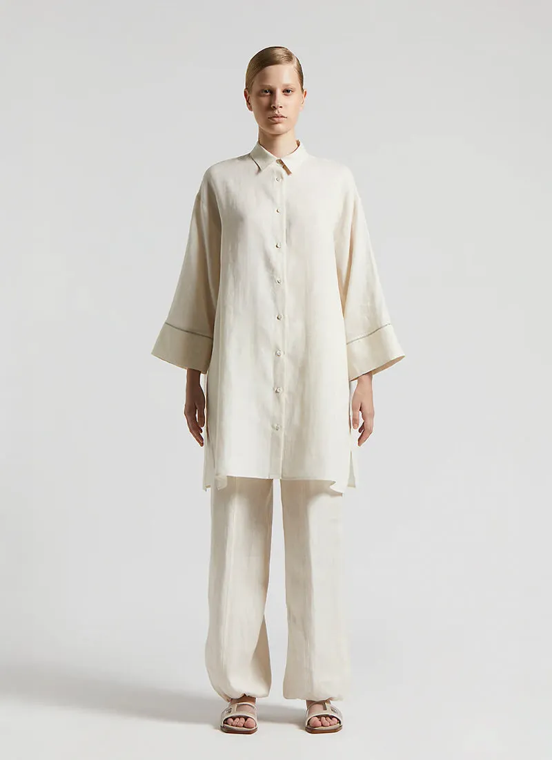 Linen Draw String Pant