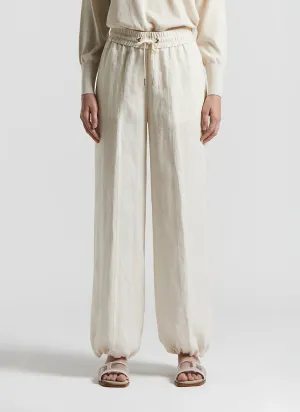 Linen Draw String Pant