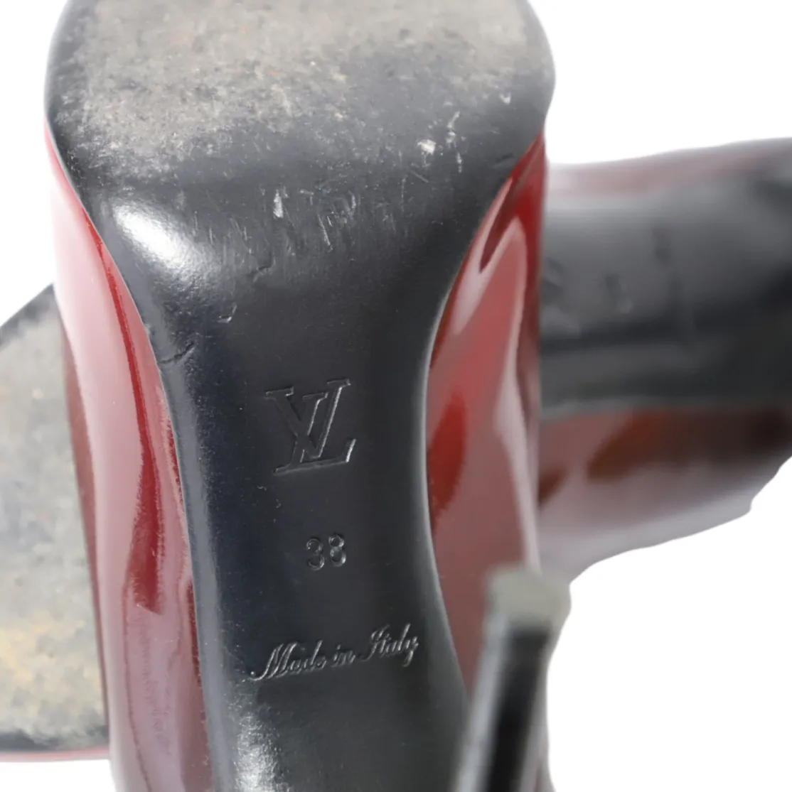 Louis Vuitton Gossip Ombre Pumps in Red Patent Leather