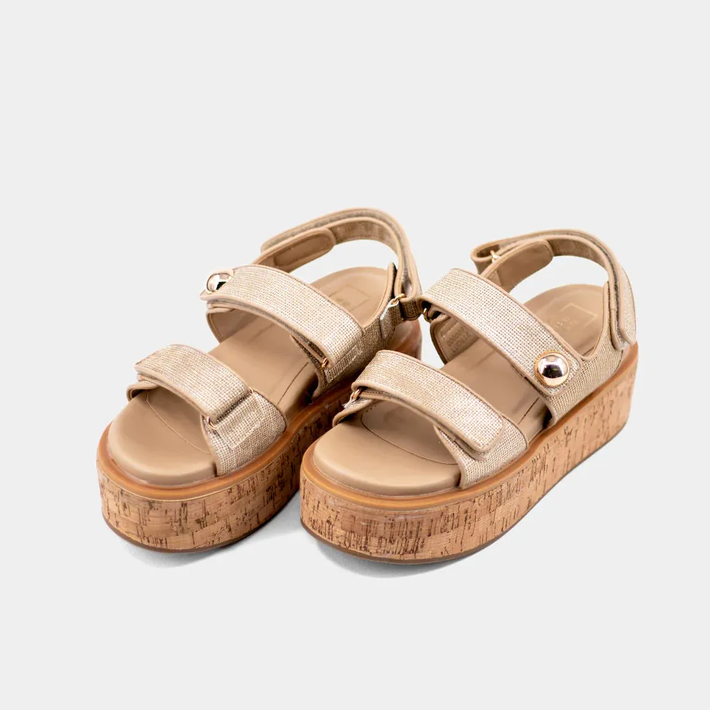 Lucille | Gold Woven