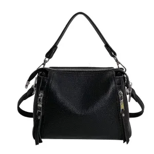 Luxe Voyager Shoulder Bag - Versatile Vegan Leather