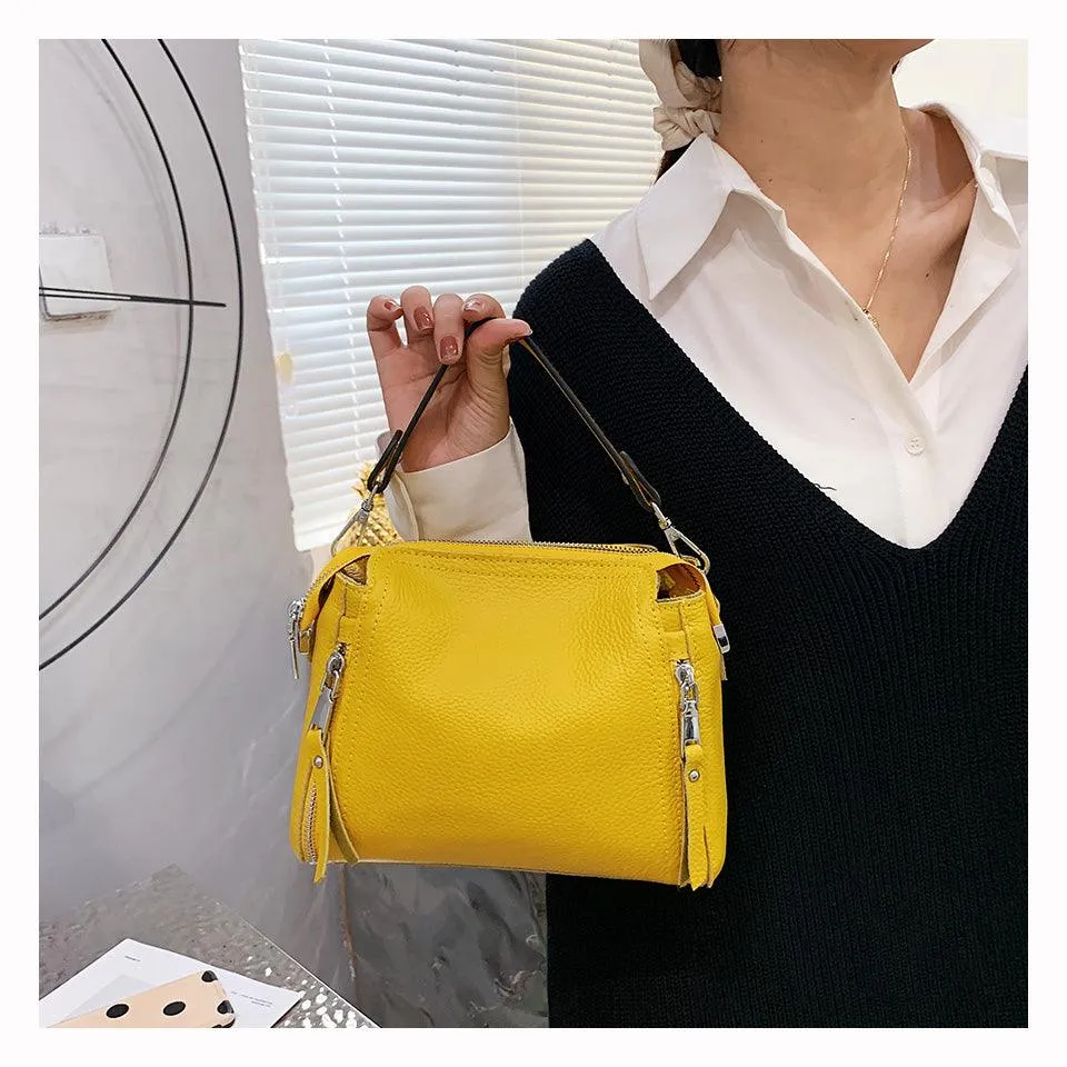Luxe Voyager Shoulder Bag - Versatile Vegan Leather