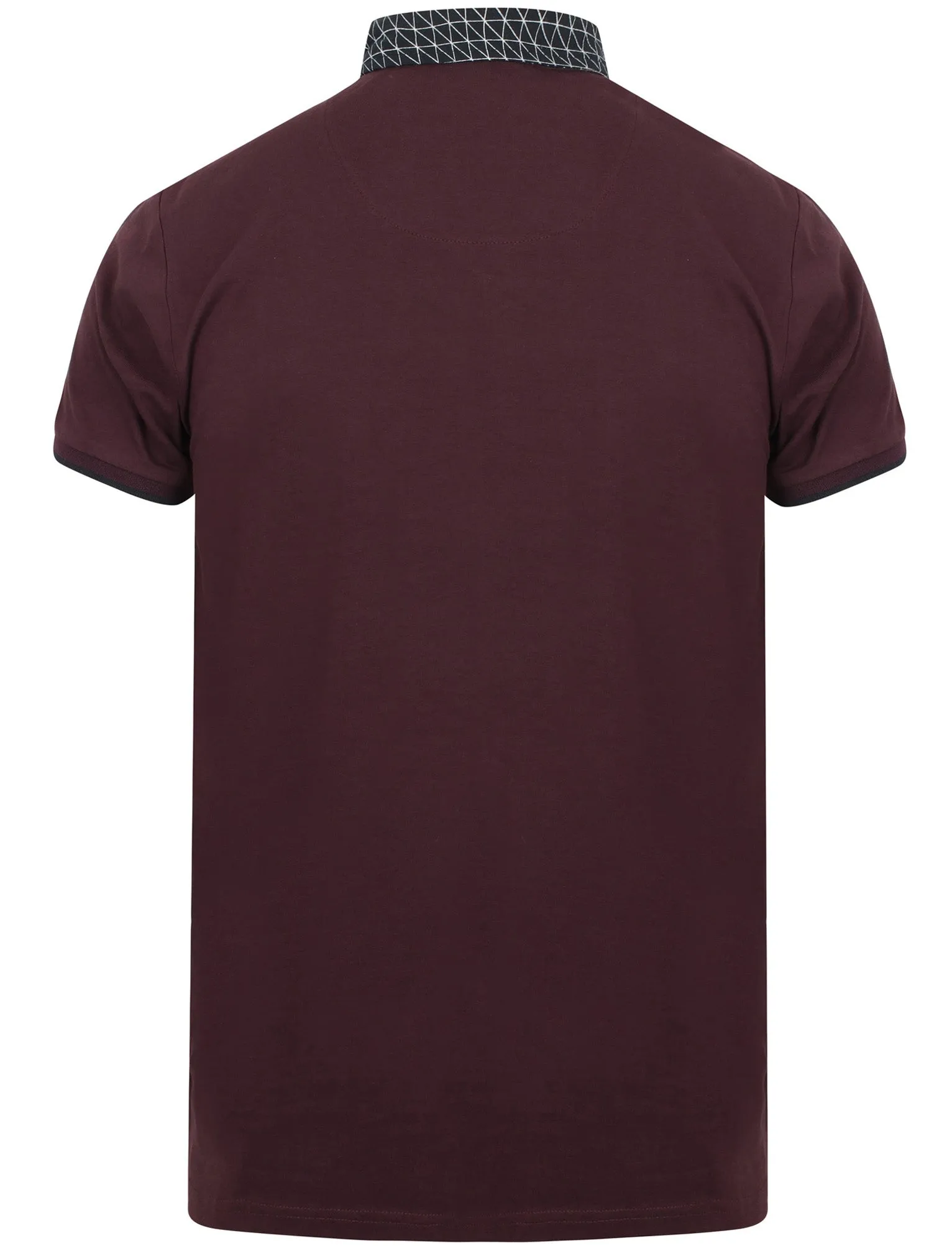 Macbean Cotton Polo Shirt In Aubergine - Le Shark
