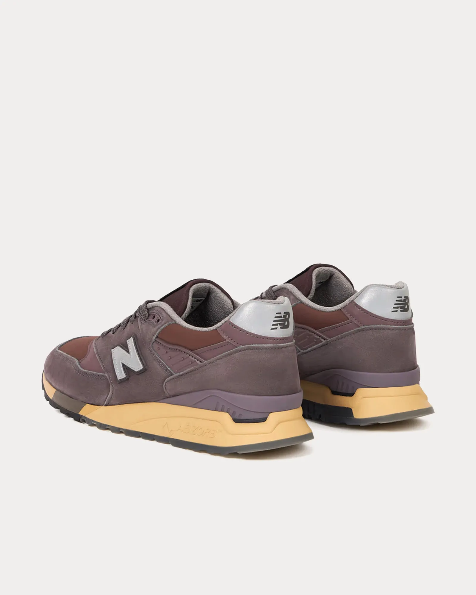 Made in USA 998 Burgundy Low Top Sneakers