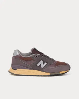 Made in USA 998 Burgundy Low Top Sneakers