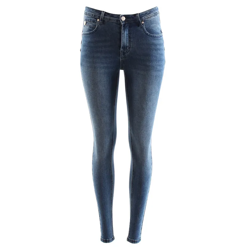 Maggie Skinny Mid Blue Jeans