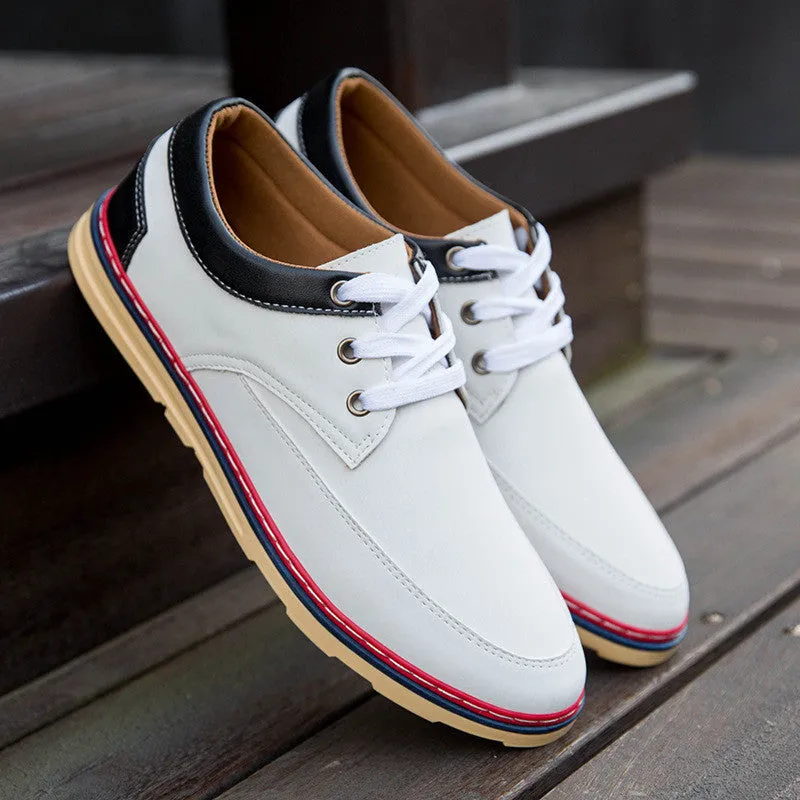 Man's Autumn / Spring PU Leather Casual Shoes