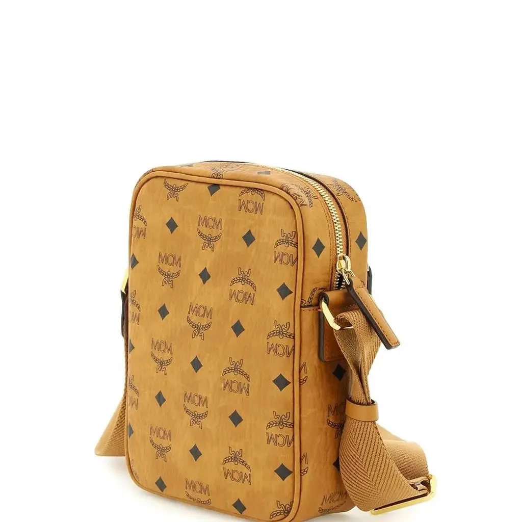 MCM Visetos Motif Classic Crossbody Bag