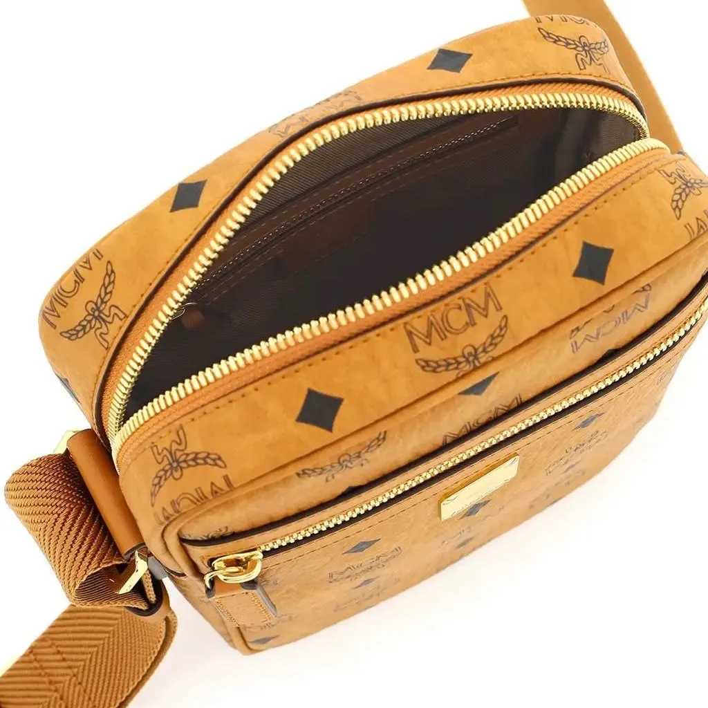MCM Visetos Motif Classic Crossbody Bag