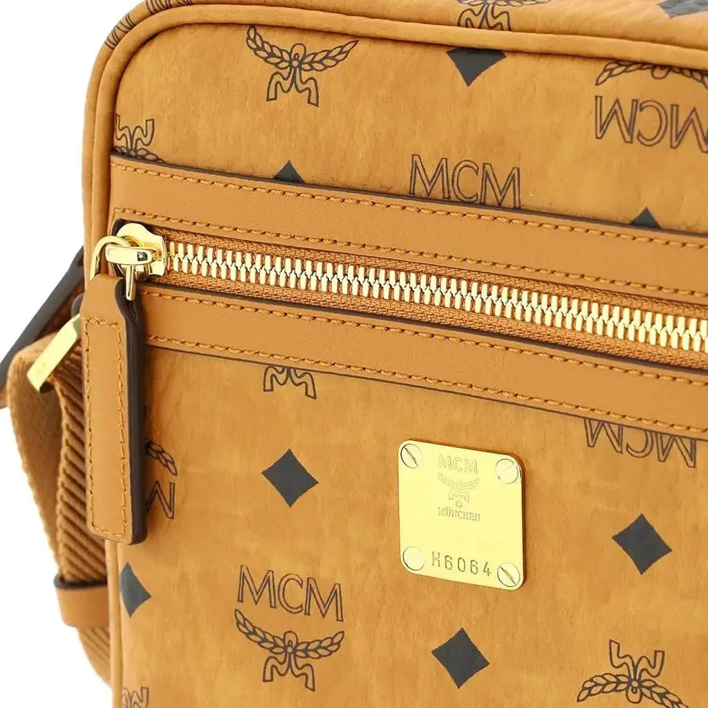 MCM Visetos Motif Classic Crossbody Bag