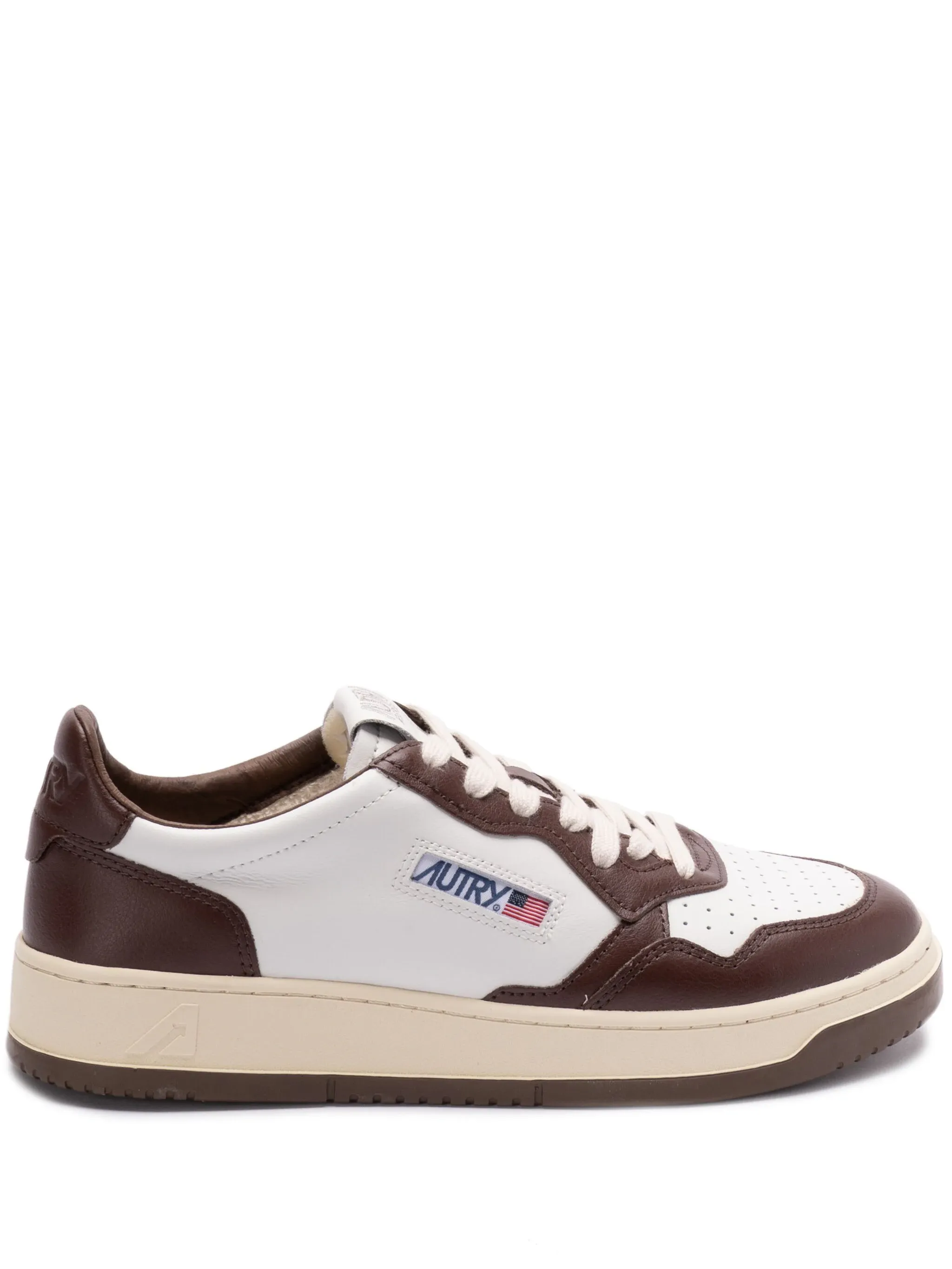 Medalist contrast bicolor low-top sneakers