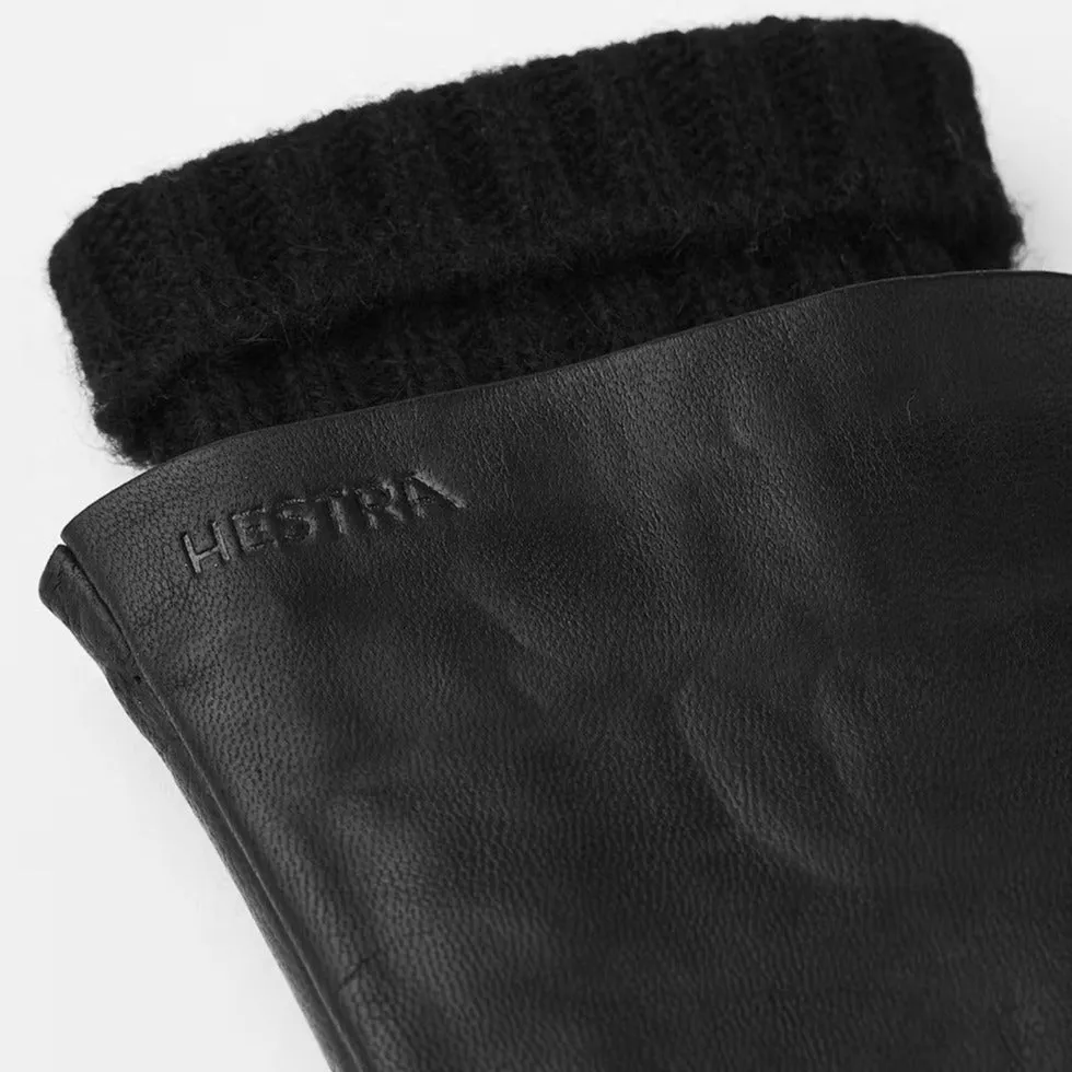 Megan Leather Gloves (Black)