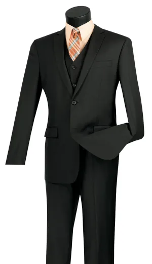 Men's Slim fit Suit SV2900-Black