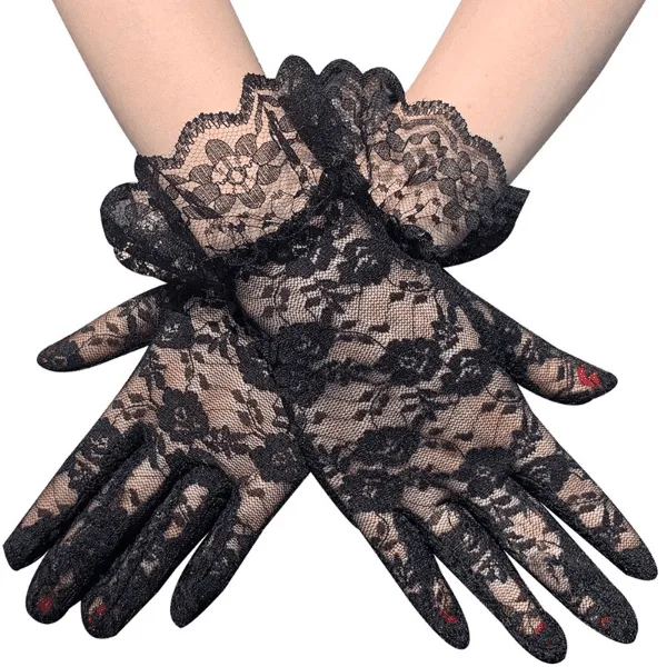 Meryl - Women's lace gloves