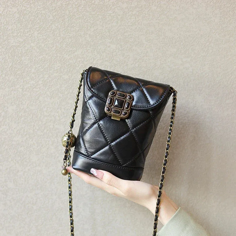 Mugrs™ Mobile Phone Bag Crossbody Leather Bag
