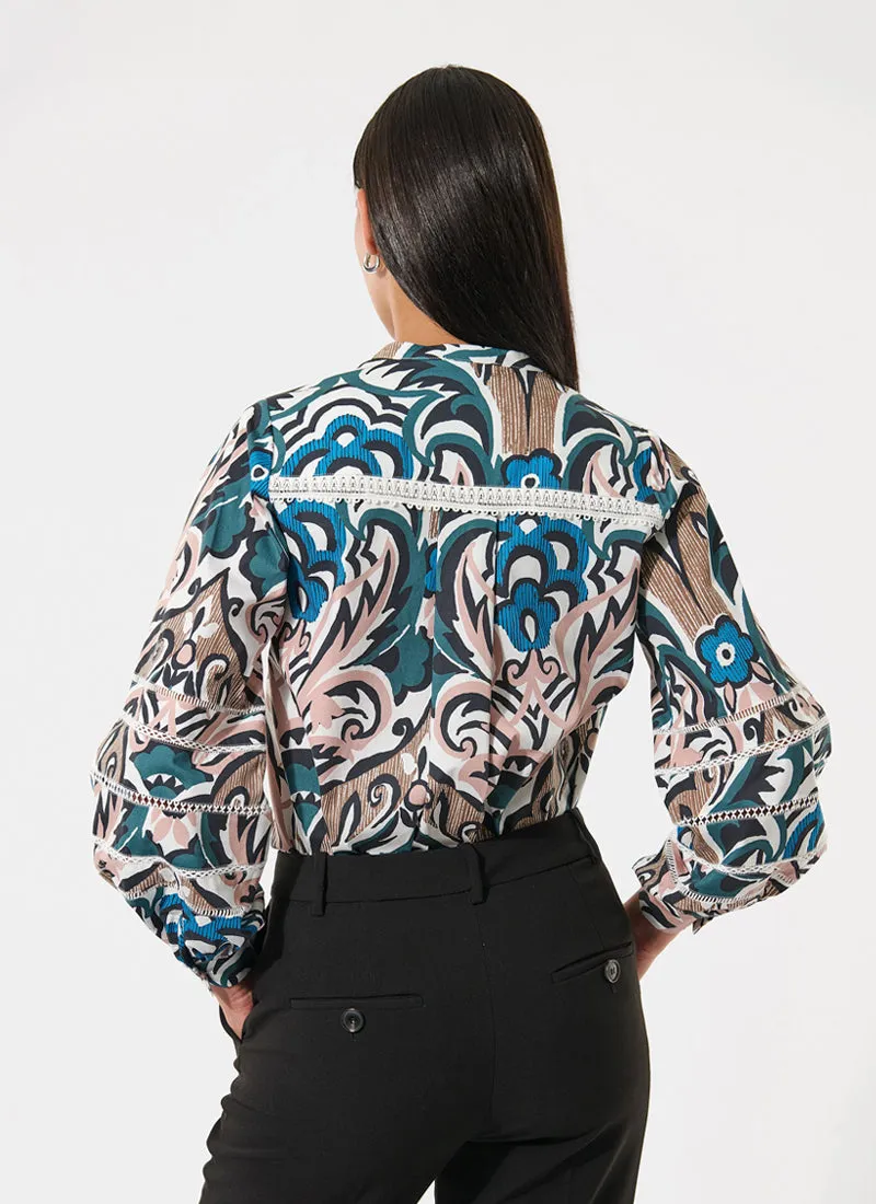 Nadia Printed Blouse
